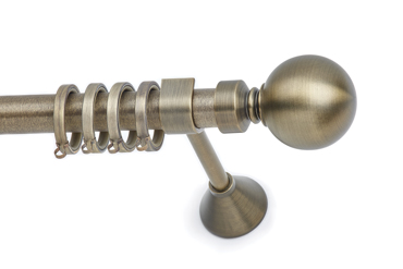 Anartisi Κουρτινόξυλο Bronze Φ25 Olive Bronzed Mat